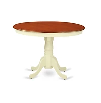 East West Furniture Dining Room Set Buttermilk & Cherry