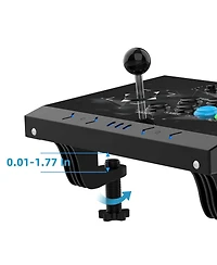 Nbcp 180 Usb Racing Wheel with Pedals & Paddle Shifters – Plug-and-Play Driving Controller for Xbox 360, Pc, PS3, Switch & Android