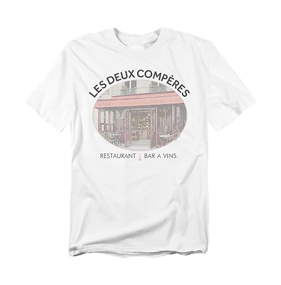 Logovision Men's Emily Paris Les Deux Compres T-Shirt