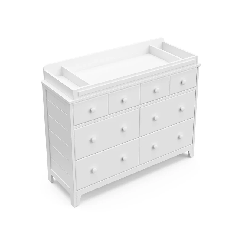 Storkcraft Universal Changer Topper (6 Drawer Dresser) - White