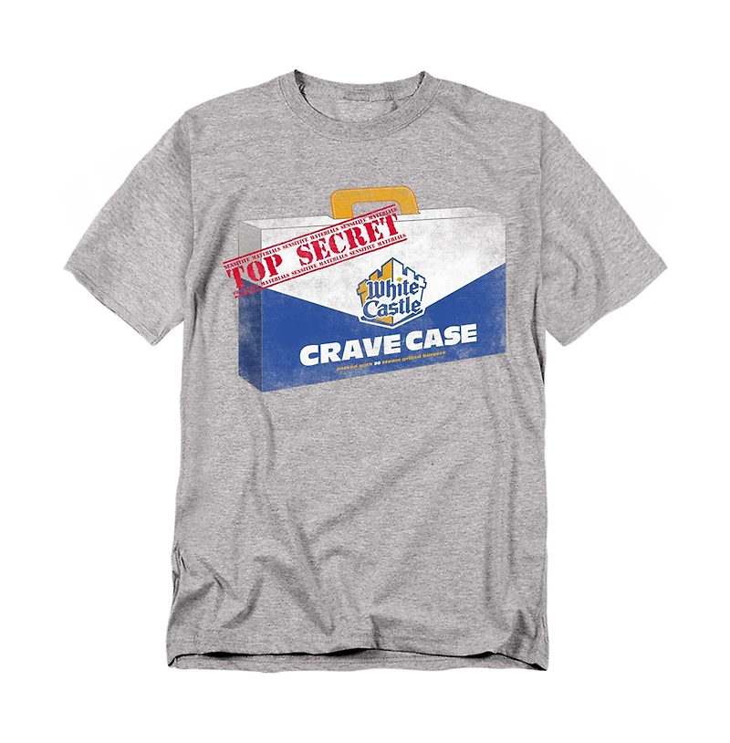 Logovision Men's White Castle Crave Case T-Shirt