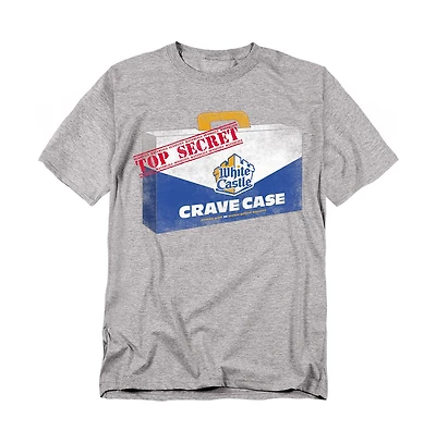 Logovision Men's White Castle Crave Case T-Shirt