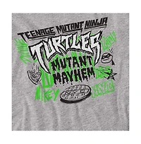 Logovision Men's Tmnt Mutant Mayhem Graffiti Logo T-Shirt