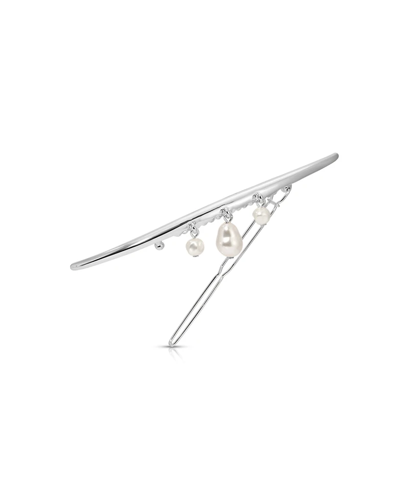 Ettika Mermaid Cultivated Pearl Barrette