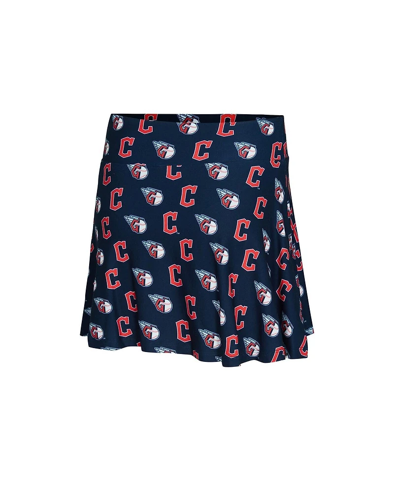 Concepts Sport Women's 2-Piece Navy Cleveland Guardians Knit Tank Top and Skort Set