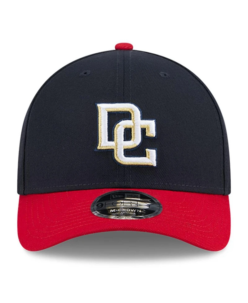 New Era Men's Navy/Red Washington Nationals Baseball Hall of Fame 9FORTY M-Crown Adjustable Hat