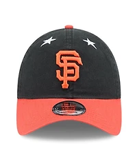 New Era Men's Black/Orange San Francisco Giants 2025 Mlb All-Star Game 9TWENTY Adjustable Hat