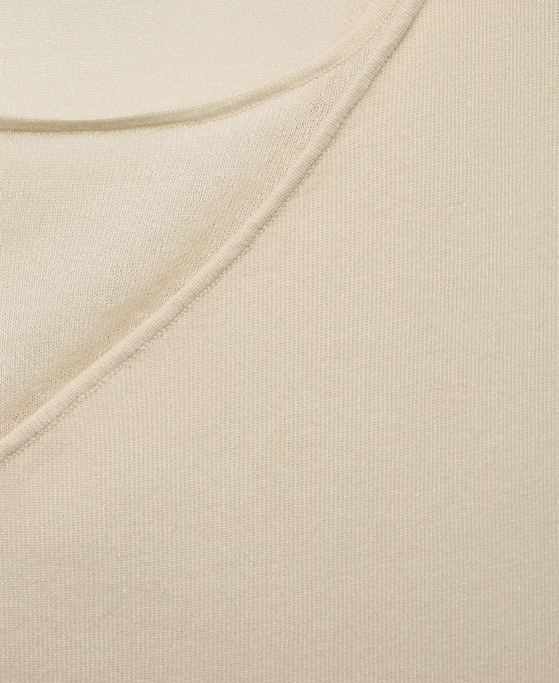 Mango Women's Knitted Cut-Out Top
