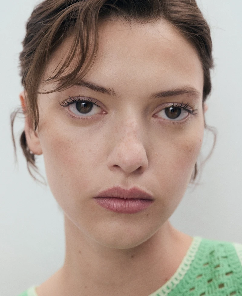 Mango Women's Floral Finishes Crochet Top