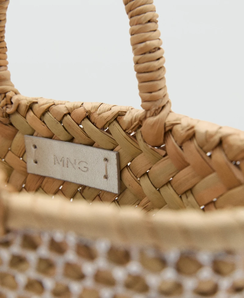 Mango Women's Combined Mini-Basket Bag