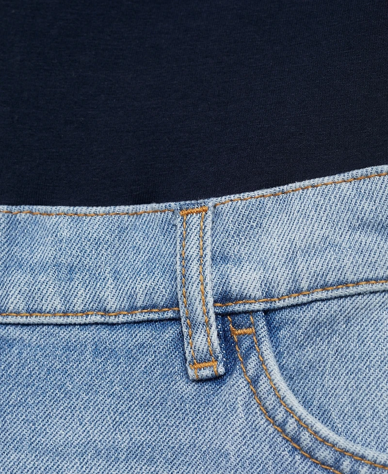Mango Women's Maternity Straight Jeans