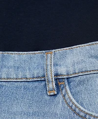 Mango Women's Maternity Straight Jeans