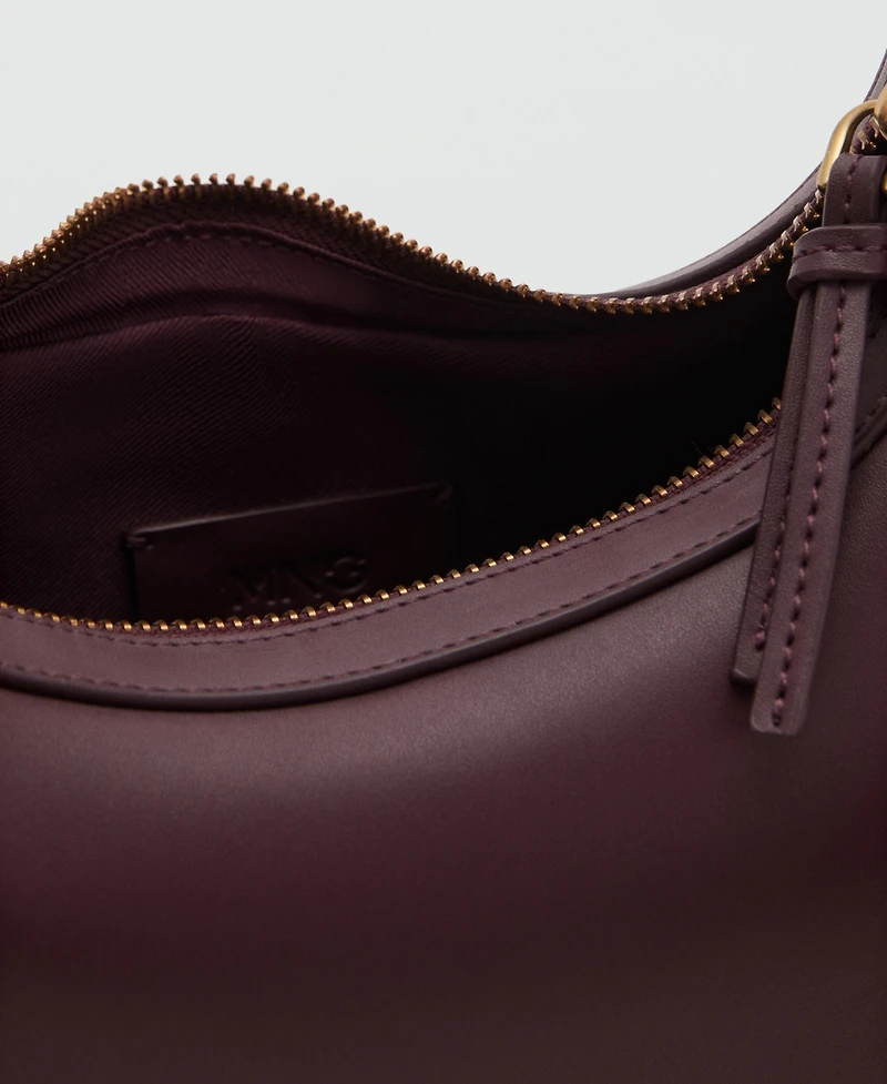 Mango Women's Oval Shoulder Bag