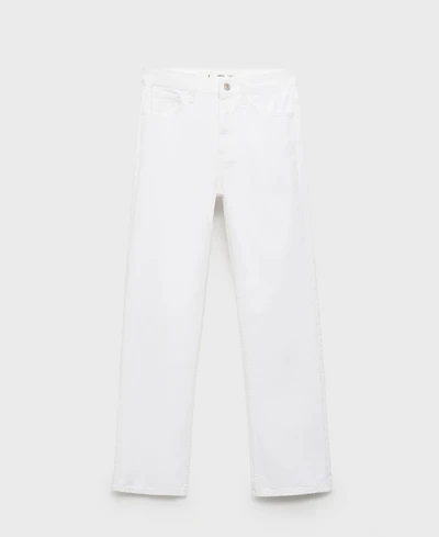 Mango Women's Matilda Medium-Rise Straight-Fit Jeans