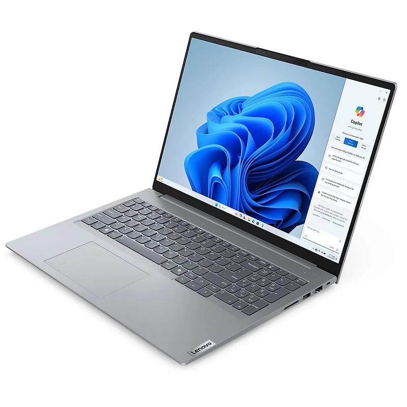 Lenovo ThinkBook 16 G7 Arp 16" Wuxga Touchscreen Laptop, Amd Ryzen 5 7535HS 3.3GHz, 16GB Ram, 512GB Ssd, Windows 11 Pro, Arctic Gray
