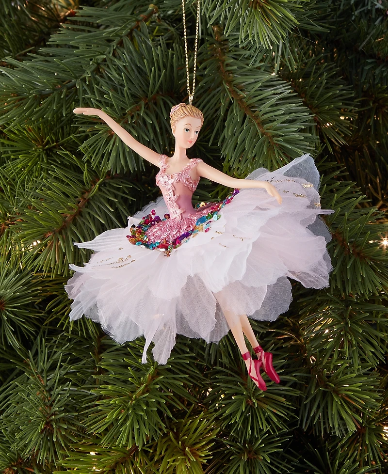 Holiday Lane Ballet Embellished Ballerina Ornament, Macy's Exclusive