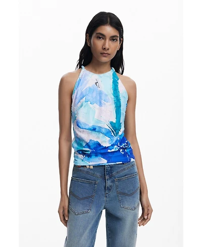 Desigual Women's Floral tank top