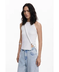 Desigual Women's Tank top with seams
