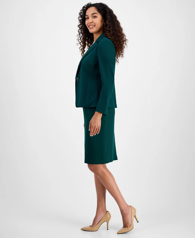 Kasper Women's Stretch-Crepe Slim Pencil Skirt