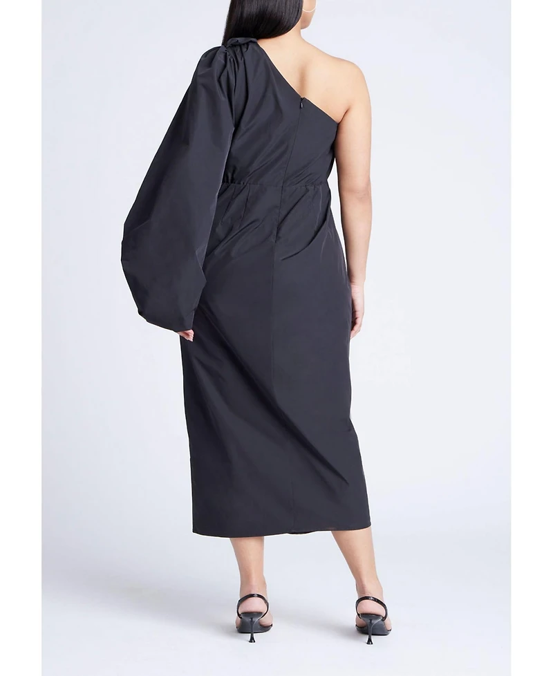 Eloquii Women's One Shoulder Dress