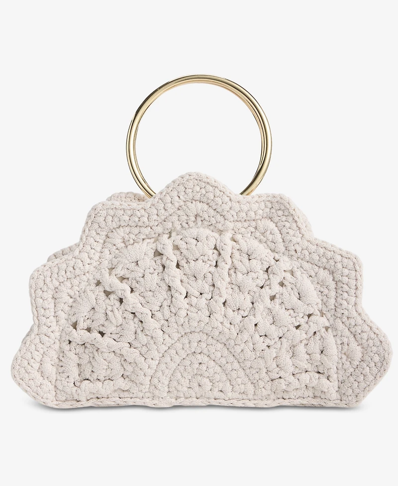 Women's Crocheted Top-Handle Handbag, Macy's Exclusive - On 34th | Alix Friedberg Capsule Collection