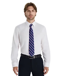 Club Room Men's Regular Fit Solid Dress Shirt, Macy's Exclusive