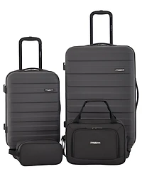 Travelers Club Austin 4 Piece Hardside Luggage Set