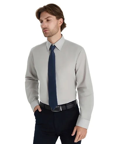 Club Room Men's Promo Regular Fit Solid Dress Shirt, Macy's Exclusive