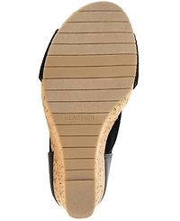 Kenneth Cole Reaction Women's Gelena Stretch Wedge Sandals