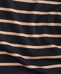 On 34th Women's Flutter-Sleeve Ribbed Top