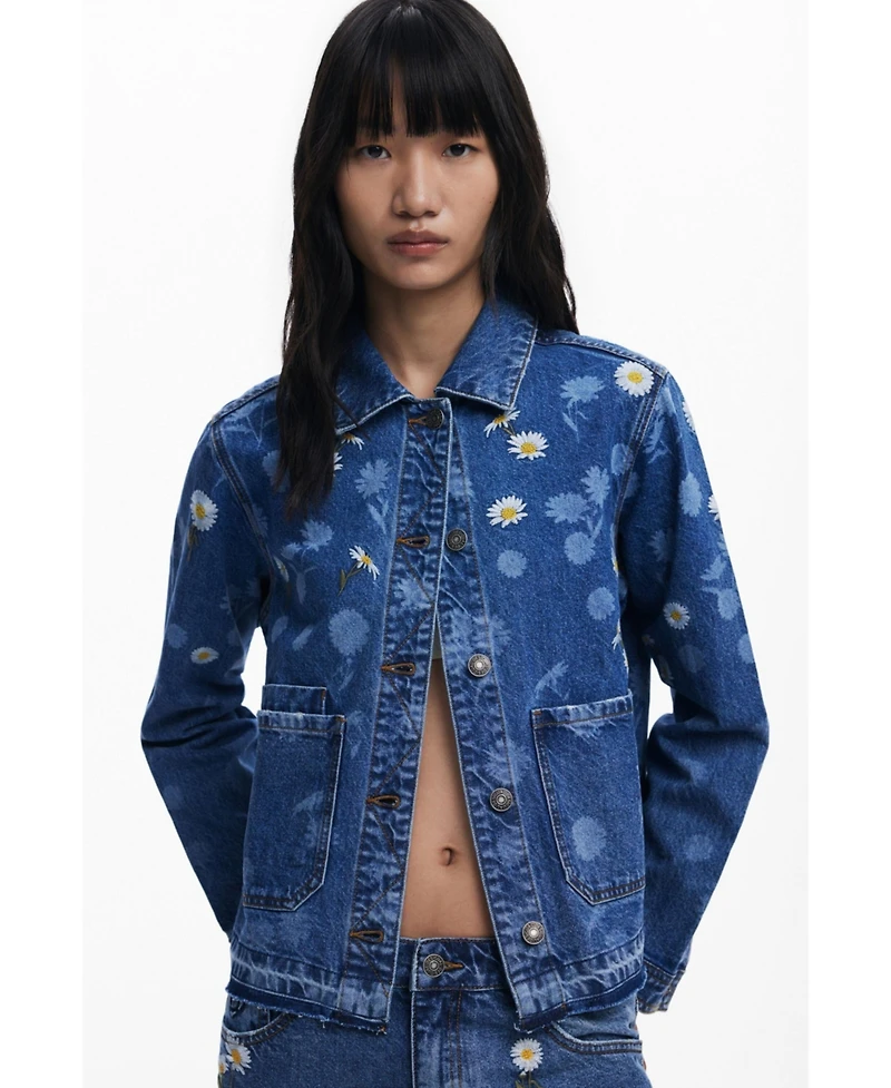 Desigual Women's Daisy denim jacket