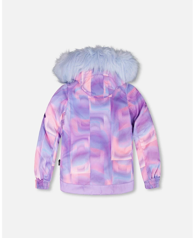 Deux par Girl Two-Piece Play Snowsuit Light Blue - Child