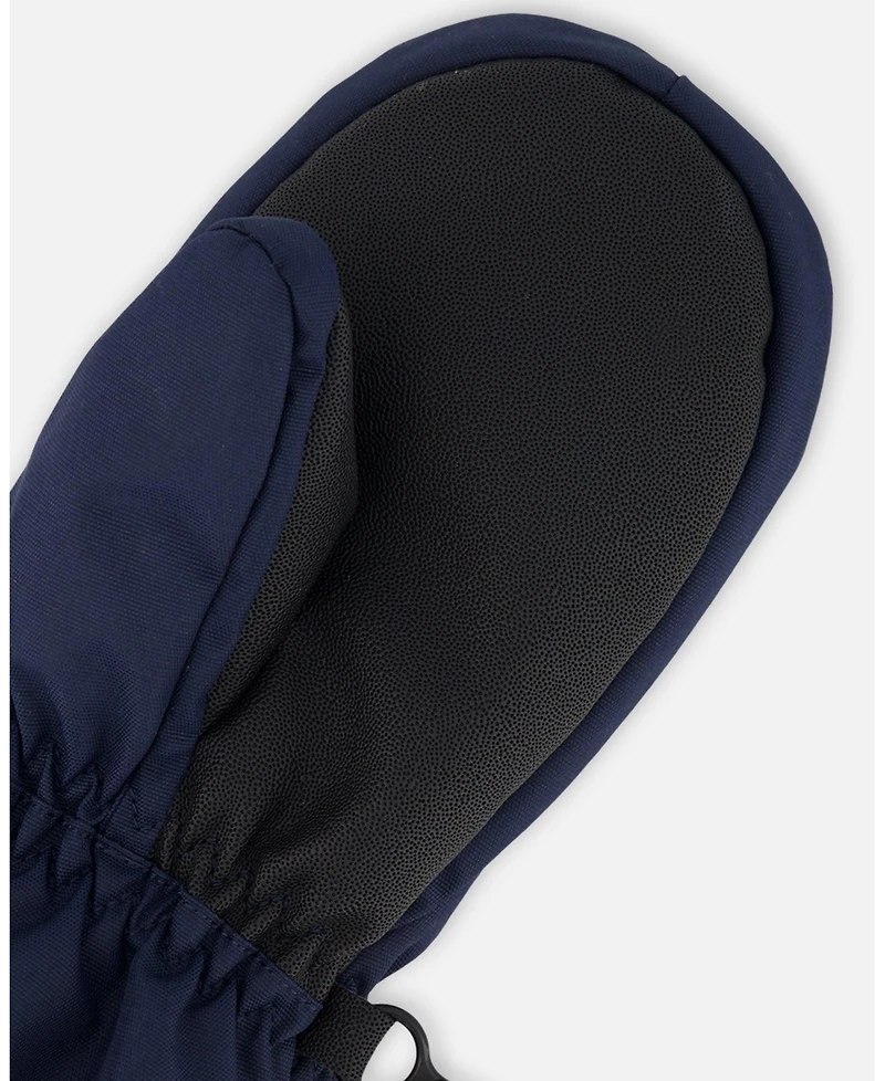 Deux par Kids Unisex Winter Mittens Play Navy Blue