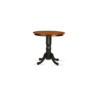 East West Furniture 3 Pc Dining counter height set - pub Table and 2 Dining Chairs