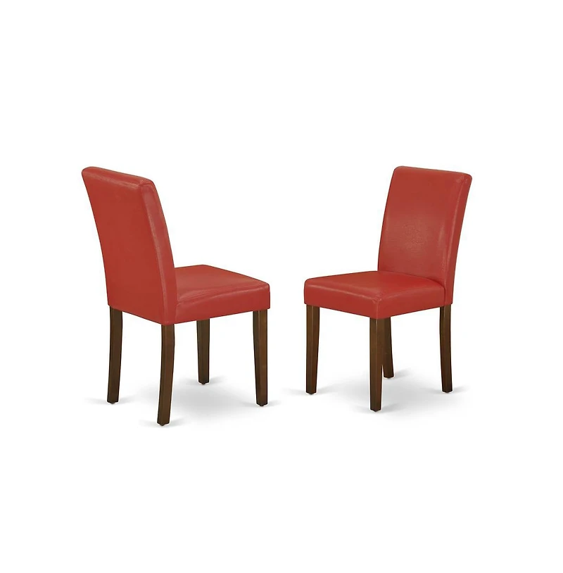 East West Furniture Dining Room Set Mahogany