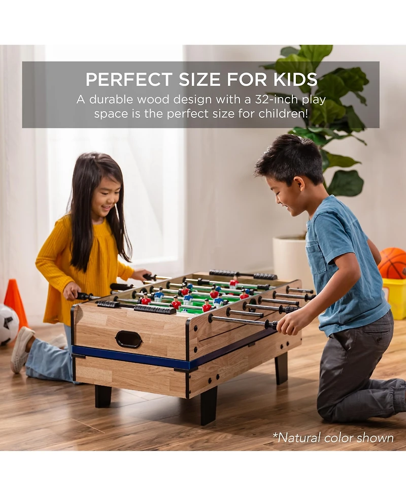 Best Choice Products 4-in-1 Multi Game Table, Childrens Arcade Set w/ Pool Billiards, Air Hockey