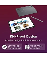 Lenovo Tab M11 11" Android Tablet Bundle MediaTek Helio G88 Processor, 4GB Ram, 64GB Storage, 1920x1200 Fhd Display, Quad Speakers, Android 13 w