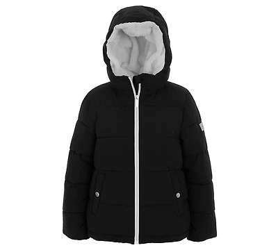 Bcbg Big Girls Berber-Lined Puffer Jacket