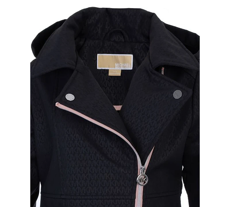 Michael Kors Big Girls Asymmetric Zip Softshell Jacket