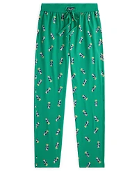 Polo Ralph Lauren Men's Rib Waistband Bear Knit Pajama Pants