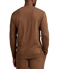 Polo Ralph Lauren Men's Long Sleeve Herringbone Henley Sleep Shirt