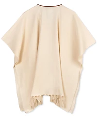 Lauren Ralph Equestrian-Buckle Ruana