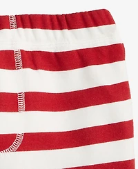 First Impressions Baby Boys Cane Striped Fleece Pants, Macy's Exclusive