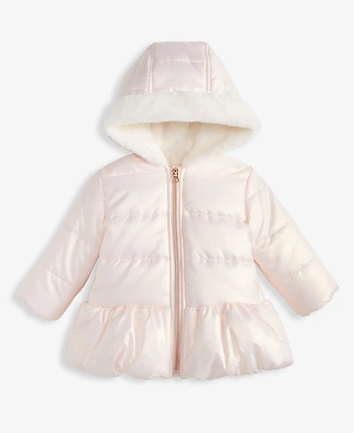 First Impressions Baby Girls Iridescent Hooded Jacket, Macy's Exclusive