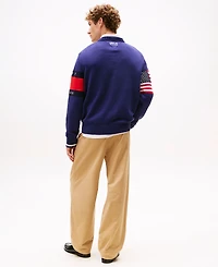 Tommy Hilfiger Men's x U.s. SailGP Team Sail Long Sleeve Sweater