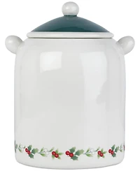 Winterberry Polar Bear Lidded Canister