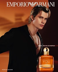 Giorgio Armani Men's Stronger With You Amber Eau de Parfum, 3.3 oz., Created For Macy's