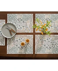 Chilewich Zaumseil Floral-Print Rectangular Placemat