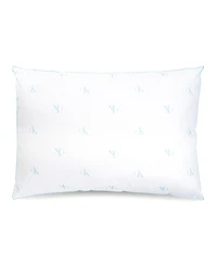 Calvin Klein Monogram Logo Density Collection Cotton X-Firm Pillow