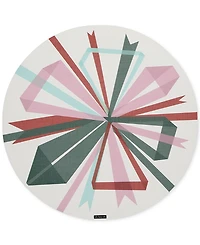 Chilewich Bow-Print 15" Round Placemat